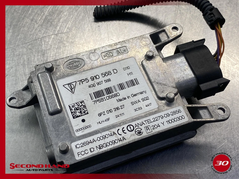 2011-2016 Porsche Cayenne 958 Passenger Right Blind Spot Alert Module 7P5910568D - Image 2 of 4