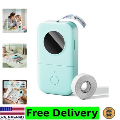 Label Maker Machine with Tape, D30 Portable Mini Label Printer, Small Bluetoo...