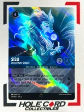 SISU Divine Water Dragon 2023 Disney Lorcana EN 2 Enchanted Foil Holo 214/204
