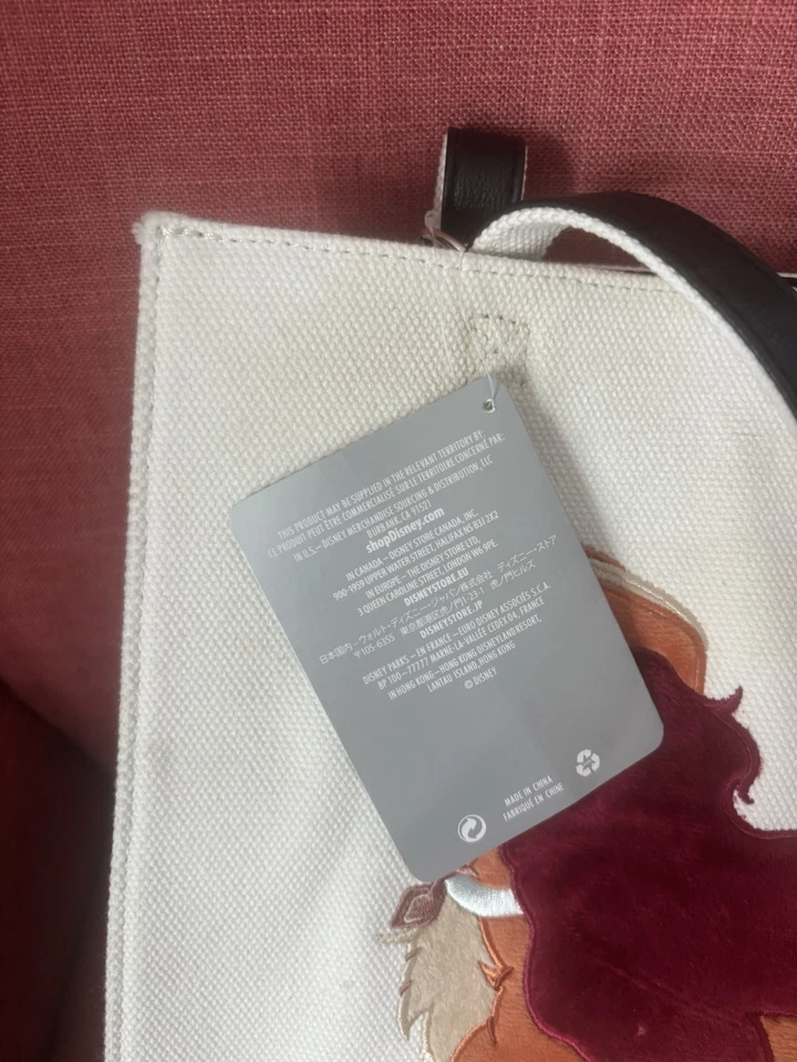 Oh My Disney Store Dama y el Vagabundo Bolso de Hombro Cartera Perros Colección NUEVO Foto 4 de 4