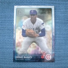 Topps 2021 Chrome 70 Years Insert Ernie Banks #70YTC-65 Cubs MLB Baseball Card