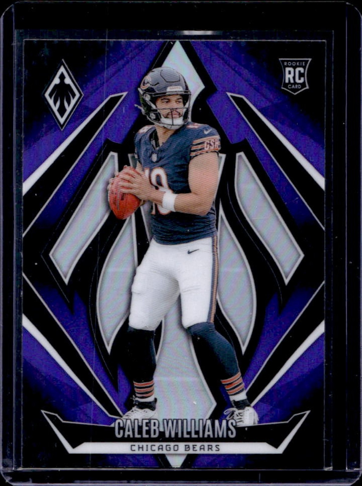 2024 Phoenix Caleb Williams RC Purple Fade Rookie #151 Bears