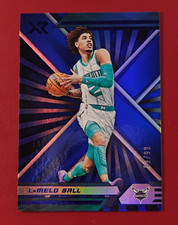 2021-22 Panini Chronicles XR Blue Foil LaMelo Ball #395 99/99 Final Print