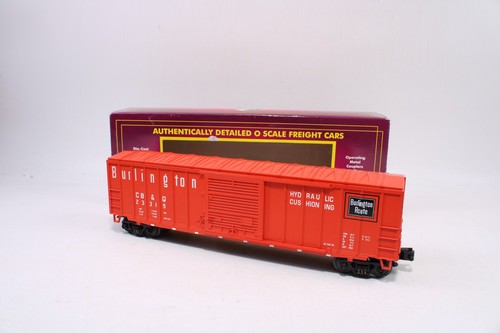 Coche caja puerta única MTH 20-93058 O Gauge Burlington 50' CB&Q #23319 | Zustand: Used