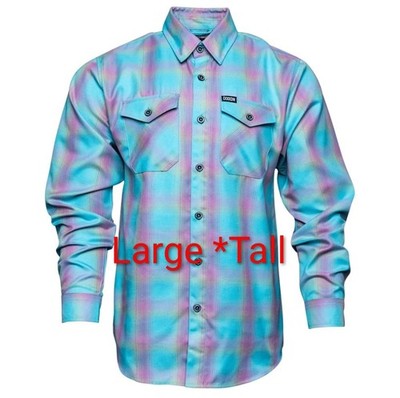 Dixxon Flannel Co. Easter ''Risen'' Men's Size L*Tall LIMITED EDITION RARE