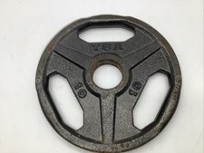 TSA 10 Lb Olympic Plate Grip Weight For 2" Bar