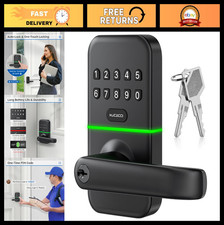 Keyless Entry Smart Door Lock with Keypad - Electronic Digital Knob for Front Do