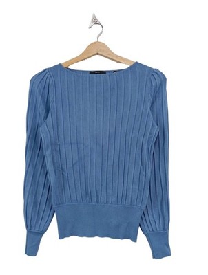 ZERO Feinstrickpullover Damen Pullover Gr. DE 34 blau Casual-Look