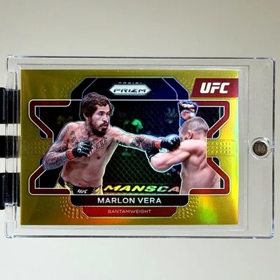 Marlon Chito Vera 2022 Prizm UFC True Gold Prizm /10 - Image 1 of 3