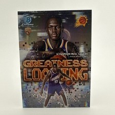 Khaman Maluach 2025-26 Bowman Basketball Chrome Greatness Loading RC Suns #GL-10