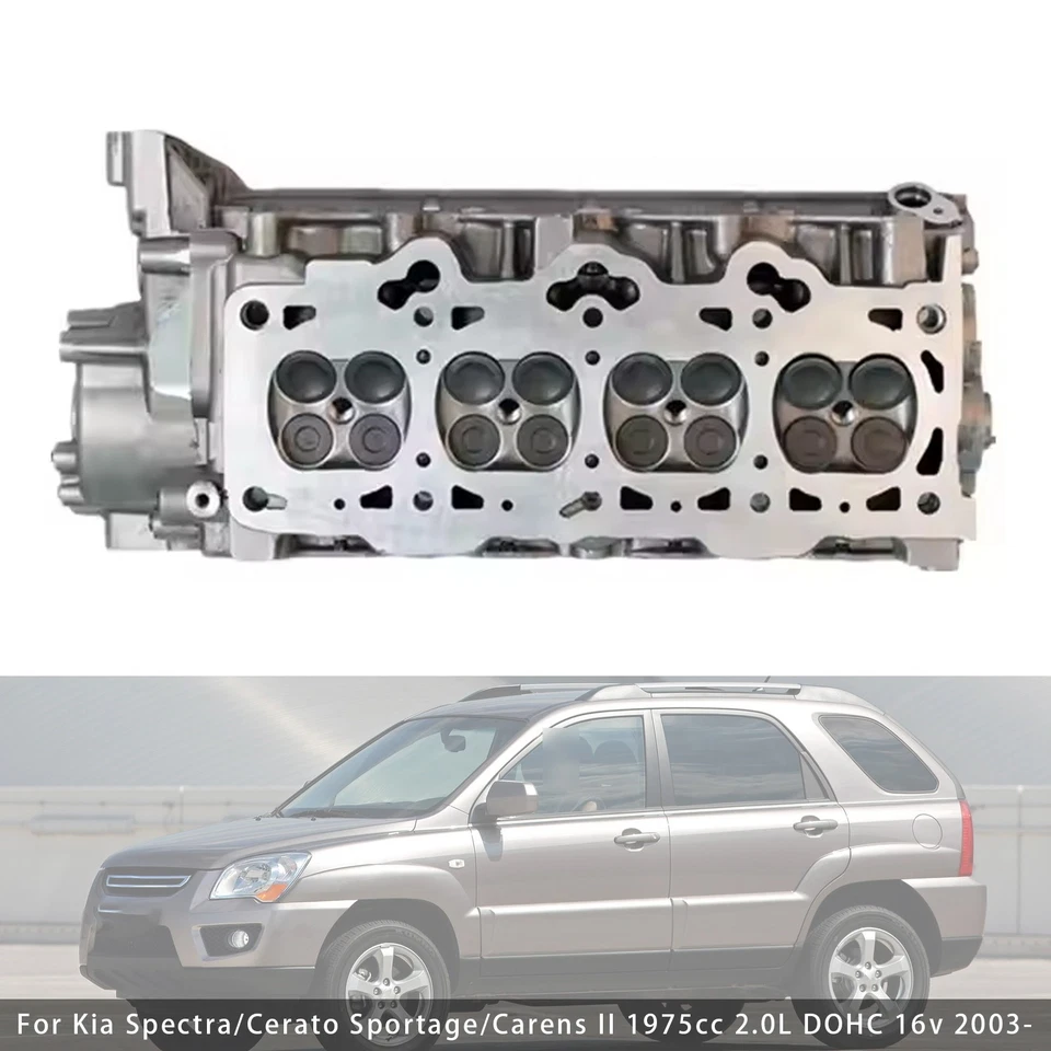 G4GC Cylinder Head Assembly For Hyundai Tucson 2.0 Kia Sportage 2.0 2008-2010 US Foto 4 de 4