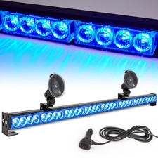 Le-jx Emergency Strobe Light Bar 13 Flash Patterns For Vehicle Trucks 35.5...