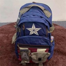Captain America Backpack Avengers Zipper Shoulder Bag Schoolbag Rucksack Gift