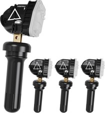 TPMS Sensor,4pcs 433MHz Tire Pressure Monitor Sensors Compatible with 4 PCS
