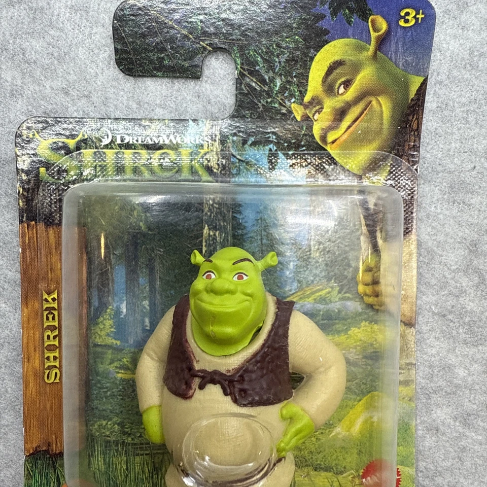 Mini figura de acción SHREK Dreamworks Micro Collection Mattel Cake Topper NUEVO Foto 3 de 4