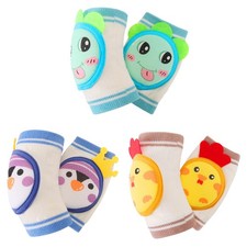 Baby Knee Pads for Crawling, Anti-Slip and Protect Toddlers Knees. Knee Warme...