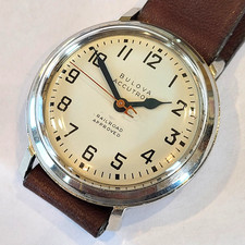 J84 CLASSIC 1971 BULOVA RAILROAD APPROVED ACCUTRON 214 BEAUTIFUL! HUMS A+!