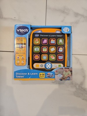 NEW VTech Discover & Learn Tablet 9-36 Months BILINGUAL English Spanish NIB B51