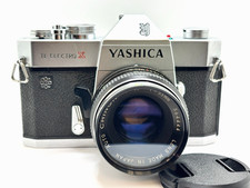Mint-Yashica TL Electro X 35mm SLR Film Camera M42 Screw Mount Japan TESTED