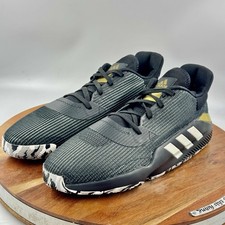adidas Pro Bounce 2019 Low Black Gold Metallic for Sale