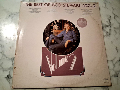 Rod Stewart The Best of Rod Stewart Vol. 2 Double LP Vinyl Mercury SRM-2-7509