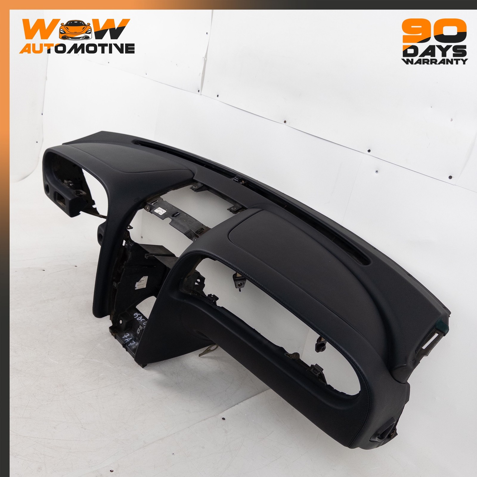 04-10 BENTLEY CONTINENTAL GT DASHBOARD INSTRUMENT PANEL TRIM BLACK OEM