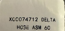 Delta Hose ASM 60 X00074712, Chrome NEW