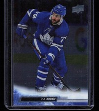 T.J. Brodie 2022-23 Upper Deck #422 Clear Cut Acetate SSP