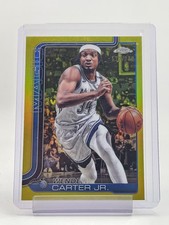 WENDELL CARTER JR 2025-26 TOPPS CHROME YELLOW REFRACTOR #113 MAGIC /275 Q6992