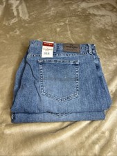 Wrangler Authentics Men's ZM1AJ Relaxed Fit Flex Jeans 42x32 NEW With TAGS