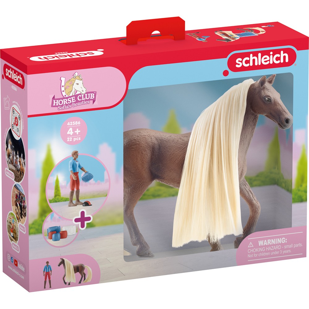 Schleich Horse Club Leo and Rocky Figure Set Sofia's Beauties Collection Age 4+