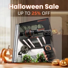 Spider Farmer 3x3ft Grow Tent Smart Grow Tent Kit NewG3000 LED W/GGS APP Control