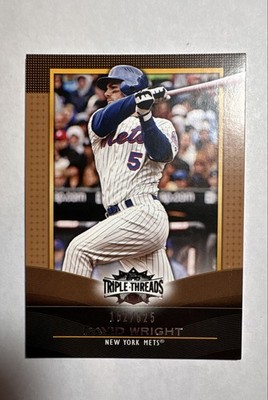 2011 Topps Triple Threads - David Wright #49 Sepia /625