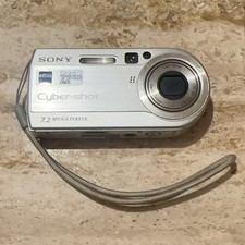 Sony Cyber-shot DSC-P150 Digital Camera 7.2MP Carl Zeiss Silver