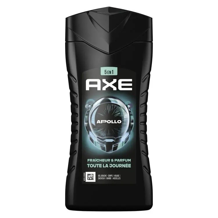 Gel douche Axe Apollo parfum sauge fraîcheur 12h lot de 4