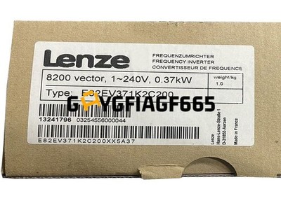 E82EV371K2C200 1PC NEW Sealed Lenze Inverter 8200 Vector Free ship us free tax