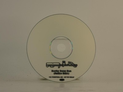 M.I.A BUCKY DONE GUN (D82) 1 Track Promo CD Single including Plastic Sleeve ZONK