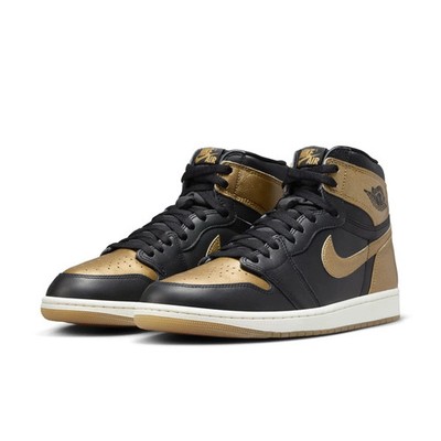 Nike Men's Air Jordan 1 Retro High OG Blk/Metallic Gold Sail DZ5485-071 sz8.5-15