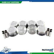 Dnj P1141 Std. Complete Piston Set For 94-03 Dodge Jeep B1500 5.9l Ohv 16v