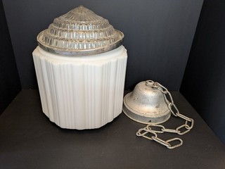 1935 Glasco Electric Company "The Senator" Commercial Ceiling Light Fixture