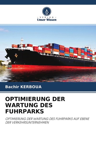 Bachir Kerboua | Optimierung DER Wartung DES Fuhrparks | Taschenbuch | Deutsch-image