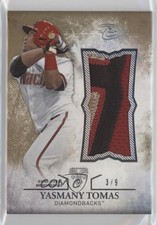 2015 Topps Triple Threads Unity Single Jumbo Relics Gold 3/9 Yasmany Tomas y0i