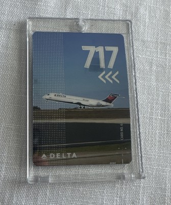 Delta Airlines Pilot Trading Collectible Card No.68 717 New 2025