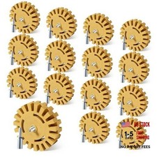 15 Pack Decal Remover Eraser Wheel Rubber Era...