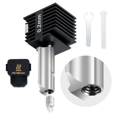 な*ー様 【エンクロージャ/0.2mmノズル他付属】Bambu Lab A1 m TZ-A1 0.2mm Stainless Steel Nozzle for Bambu Lab A1/A1 Mini 3D