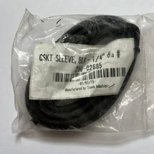 Gasket Sleeve Black 250-02685 Travis Industries 1/4 in Diameter Gas Stove Parts