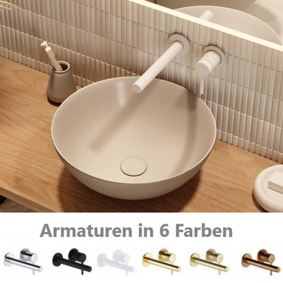 Waschtischarmatur Unterputz Armatur Badarmatur PI Messing Chrom Gold Schwarz
