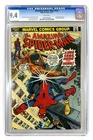 AMAZING SPIDER-MAN #123 (1973) CGC 9.4  LUKE CAGE Classic Romita Cover