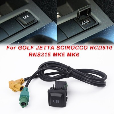 Ein / Aus USB-Switch-Kabel Ersatz Bedienelemente Innenraum 2 Stück Set
