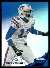 2012 Panini Certified #19 Steve Johnson Mirror Blue #/100